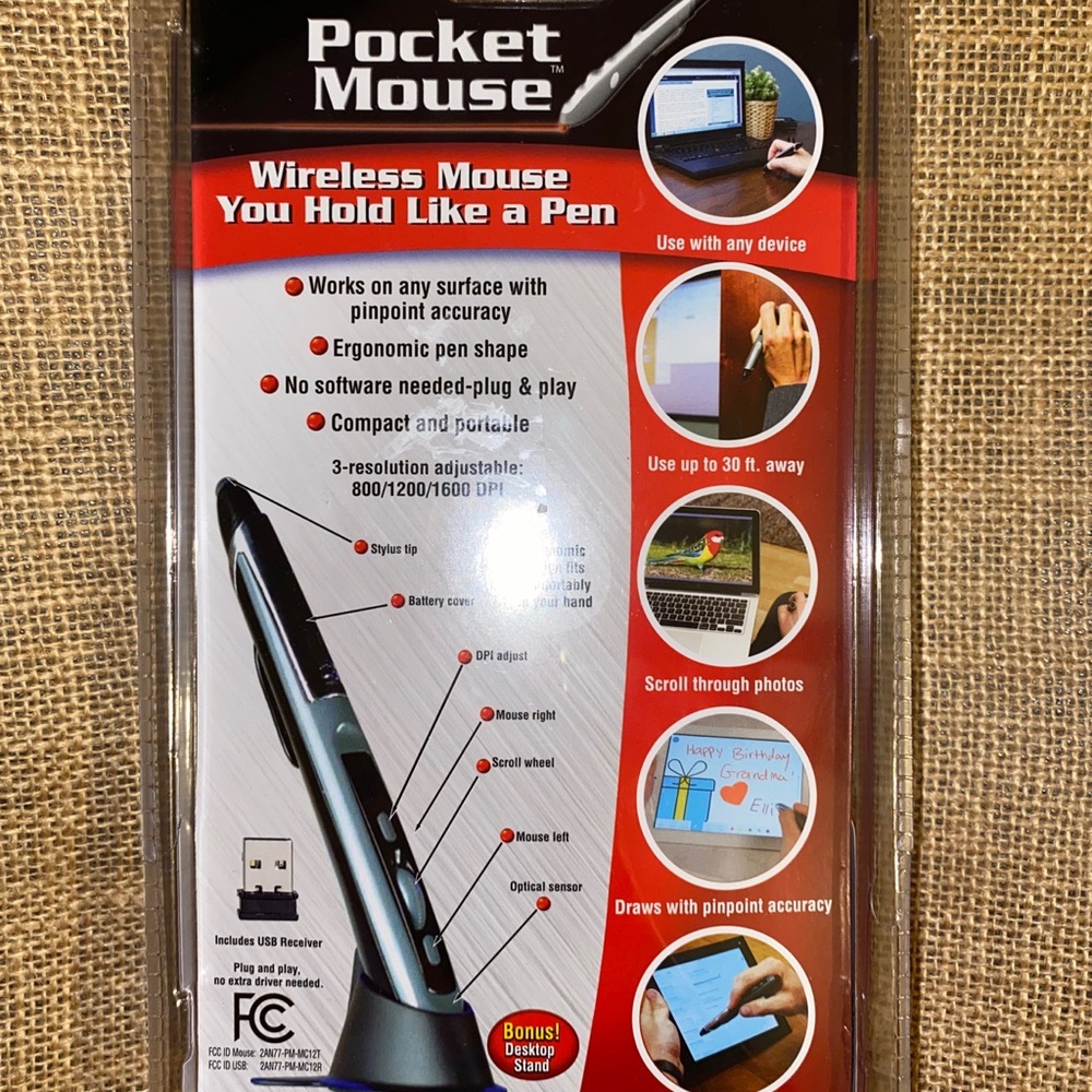 Pocket Mouse Pen - Picture 3 of 3